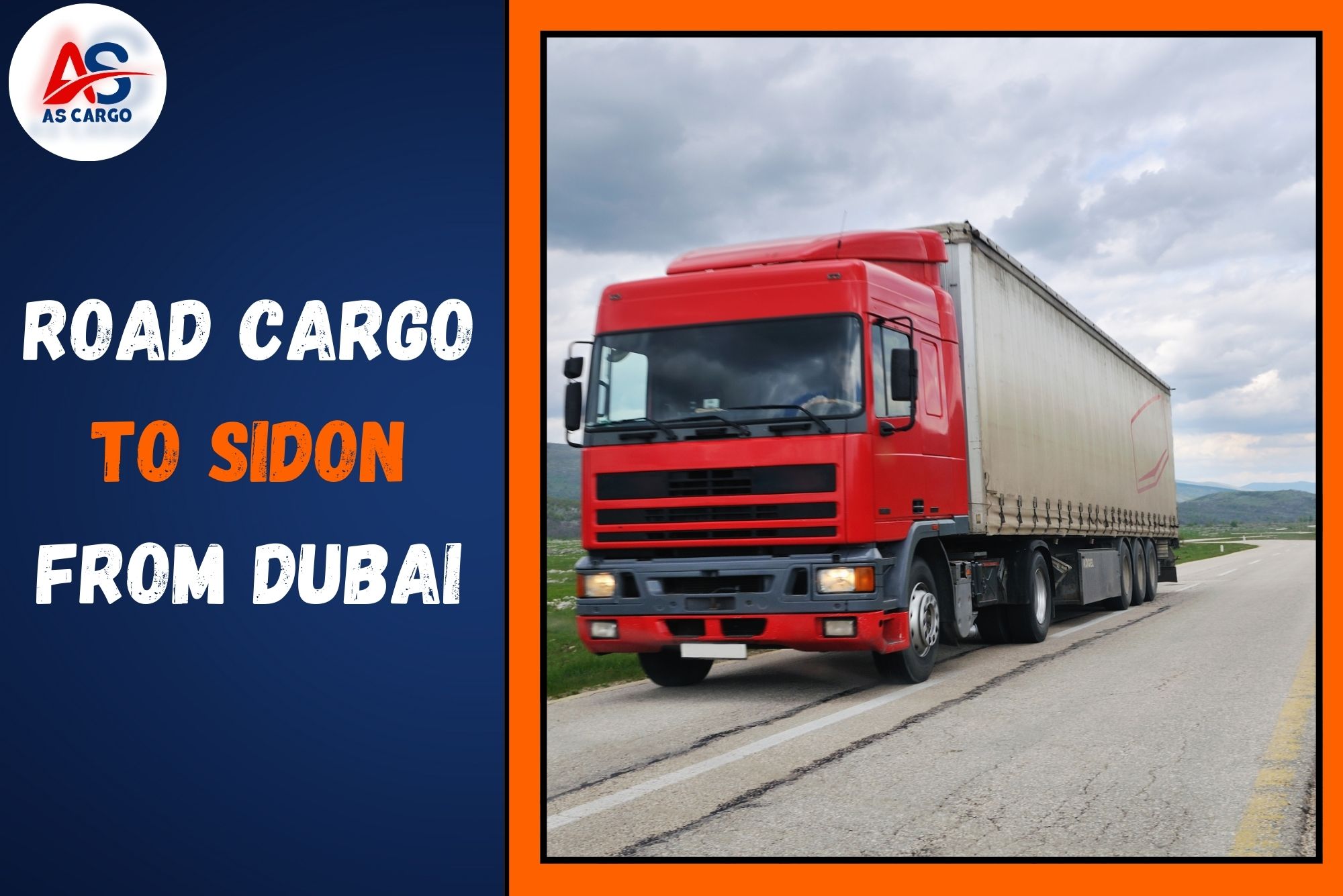 Road Cargo To Sidon From Dubai