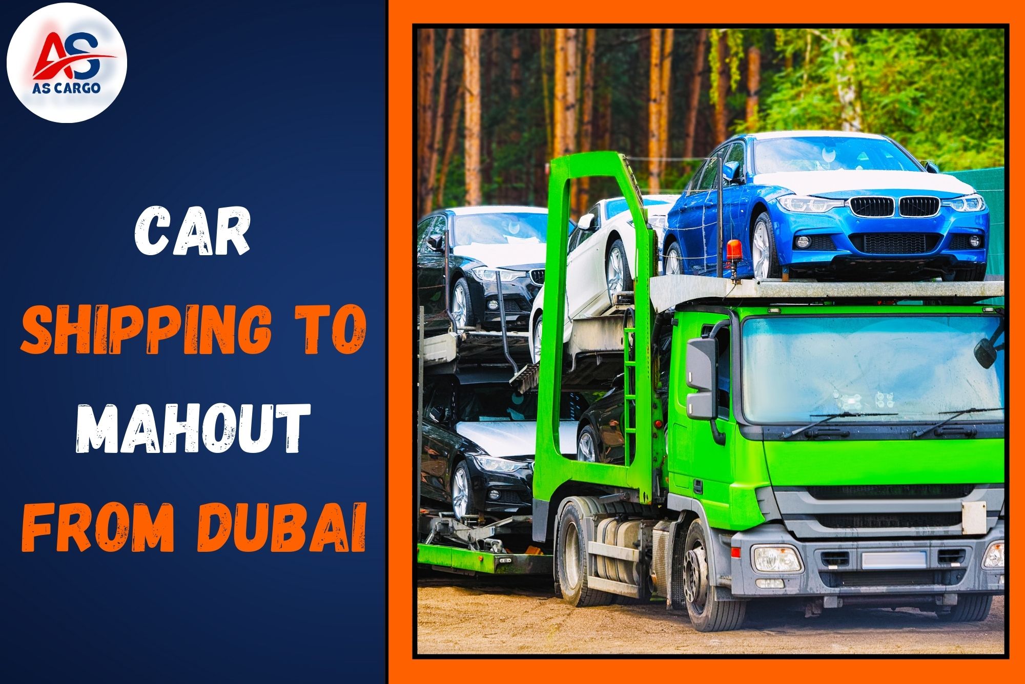 Car Shipping To Mahout From Dubai