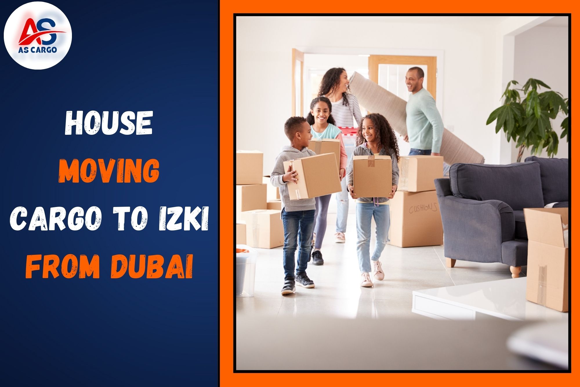 House Moving Cargo To Izki From Dubai