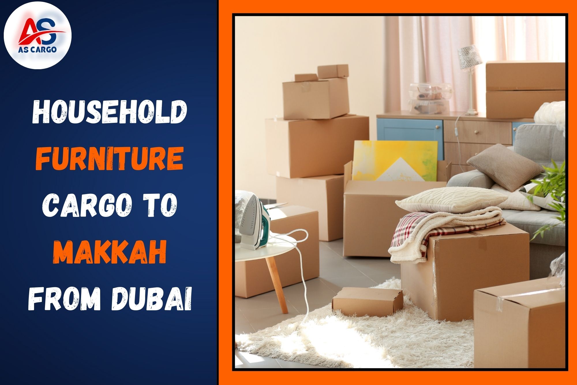 Household Furniture Cargo To Makkah From Dubai