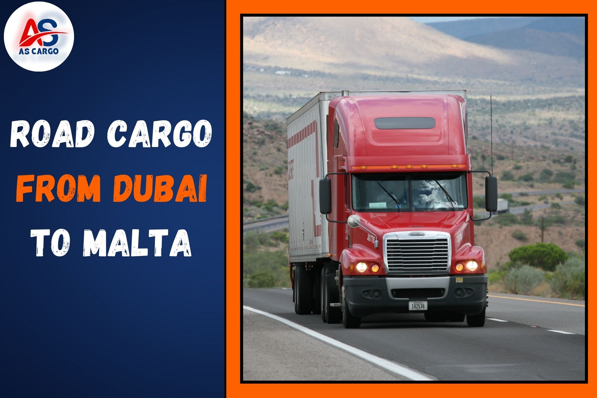 Road Cargo From Dubai To Malta