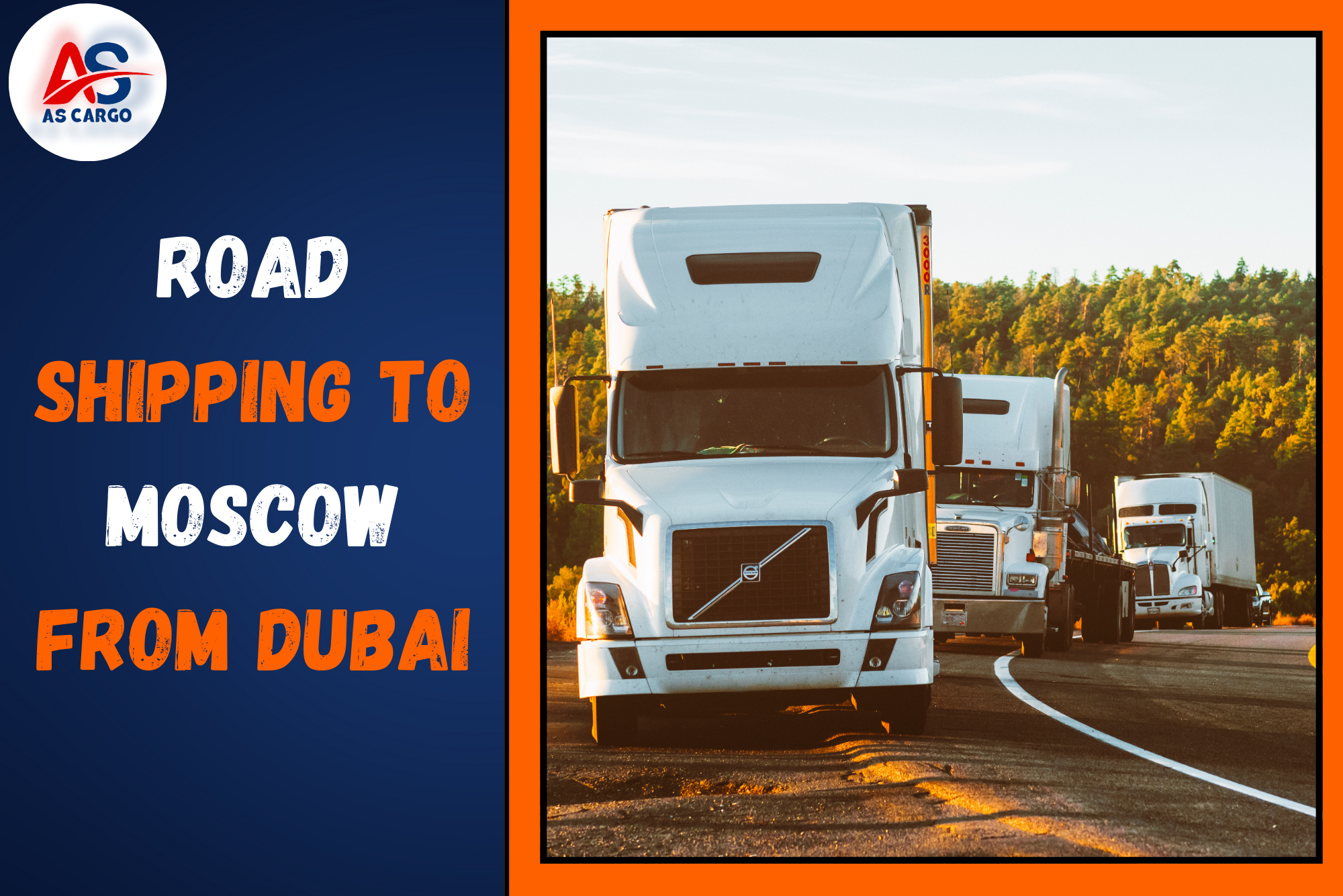 Road Shipping To Moscow From Dubai