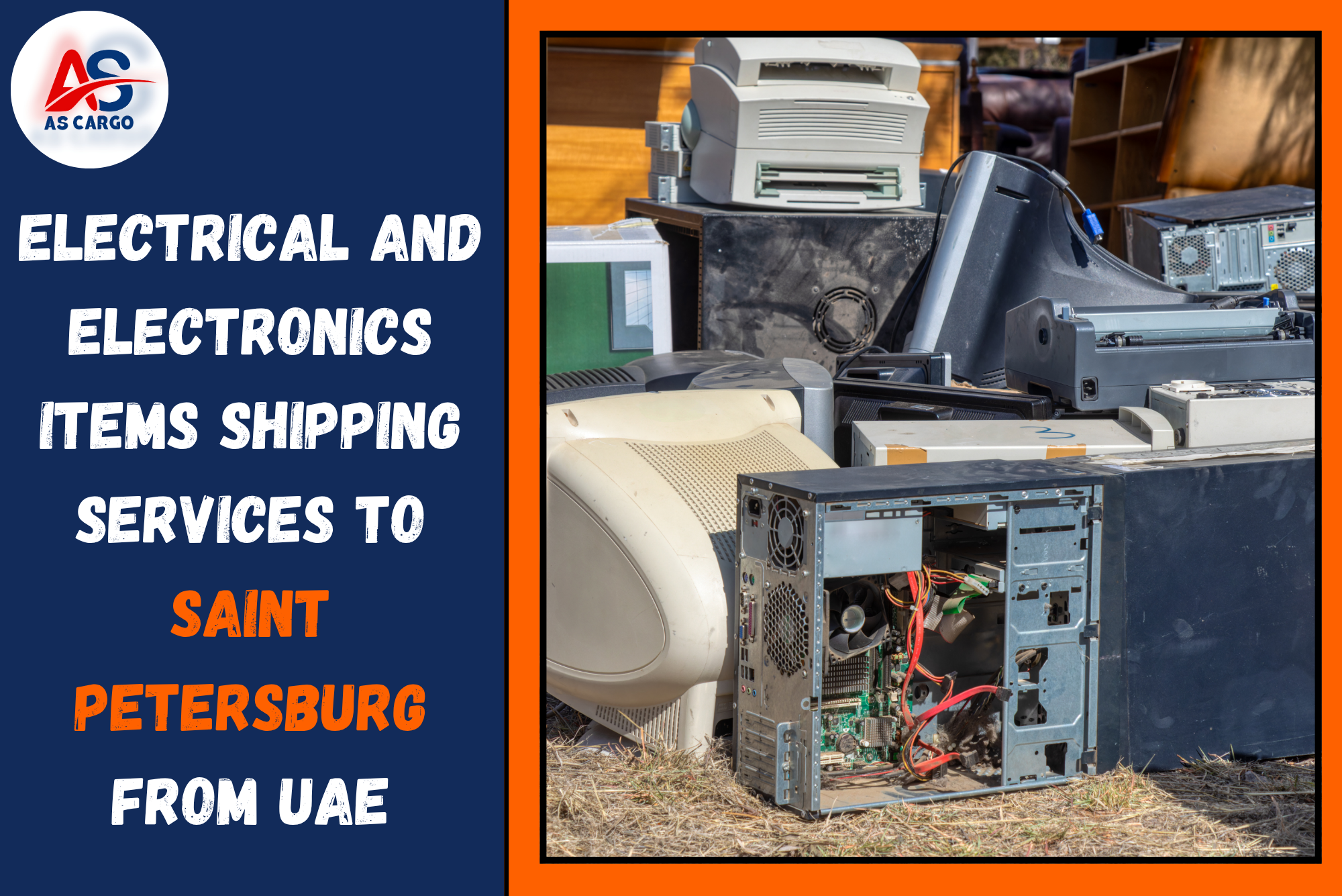 Electrical and Electronics items Shipping Services to Saint Petersburg from UAE